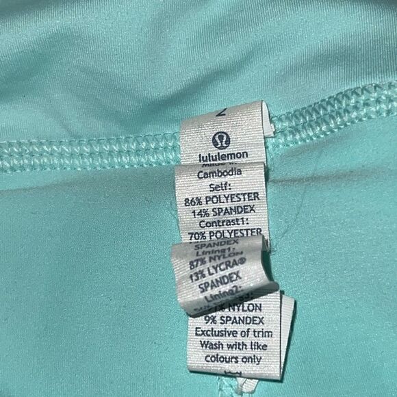 NWOT Lululemon Pleat To Street Skirt 11 Tranquil Blue / Ace Spot Womens 2 - Picture 10 of 12